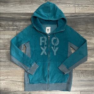 Roxy Teal Hoodie